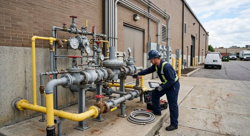 Commercial Gas Line Service in Denver County, CO