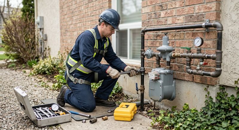 Natural Gas Line Installation in Austin, TX
