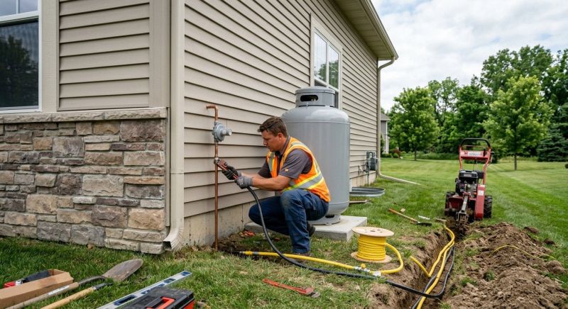 Propane Line Repair in Denver, CO
