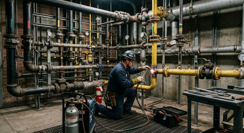Commercial Gas Line Service in Denver, CO