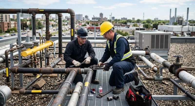 Commercial Gas Piping in Denver, CO
