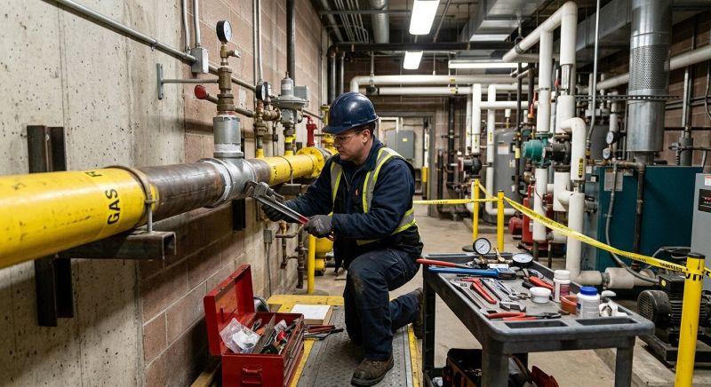 Commercial Gas Piping in San Antonio, TX