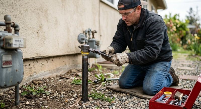 Gas Line Capping in San Antonio, TX