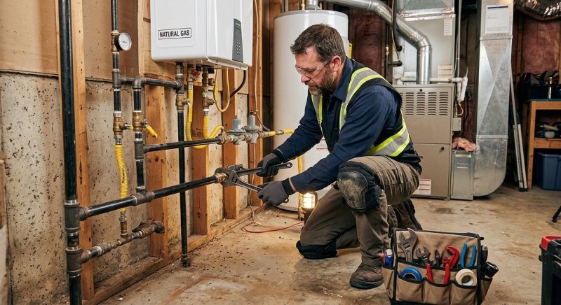 Gas Line Installation in Annapolis, MD