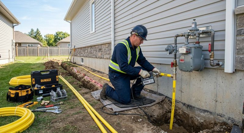 Gas Line Installation in Sacramento, CA