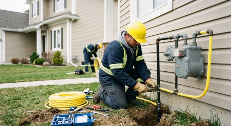 Gas Pipe Installation in Annapolis, MD